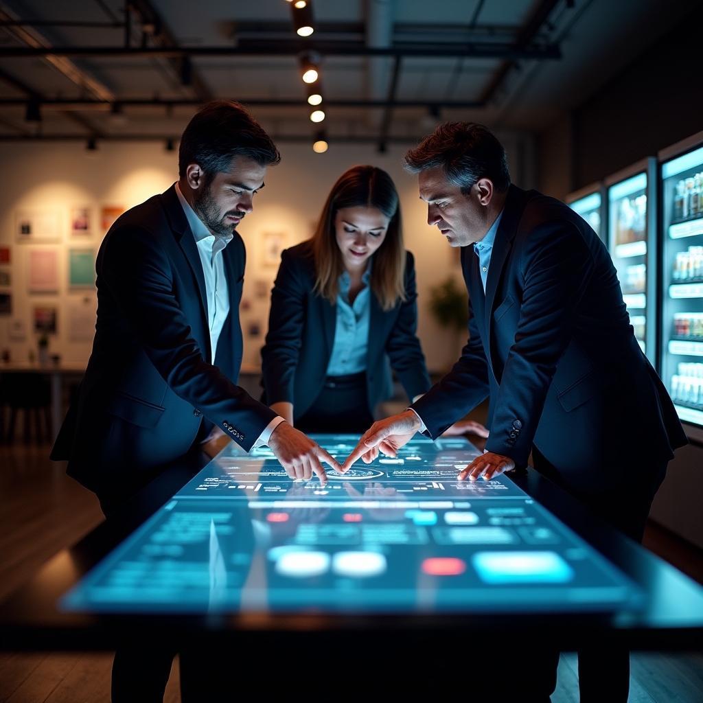Team che collabora sulla piattaforma di gestione vending