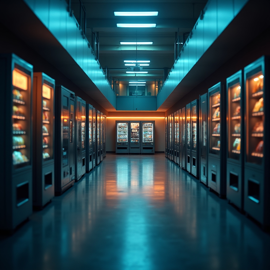 Rete di distributori automatici connessa al cloud